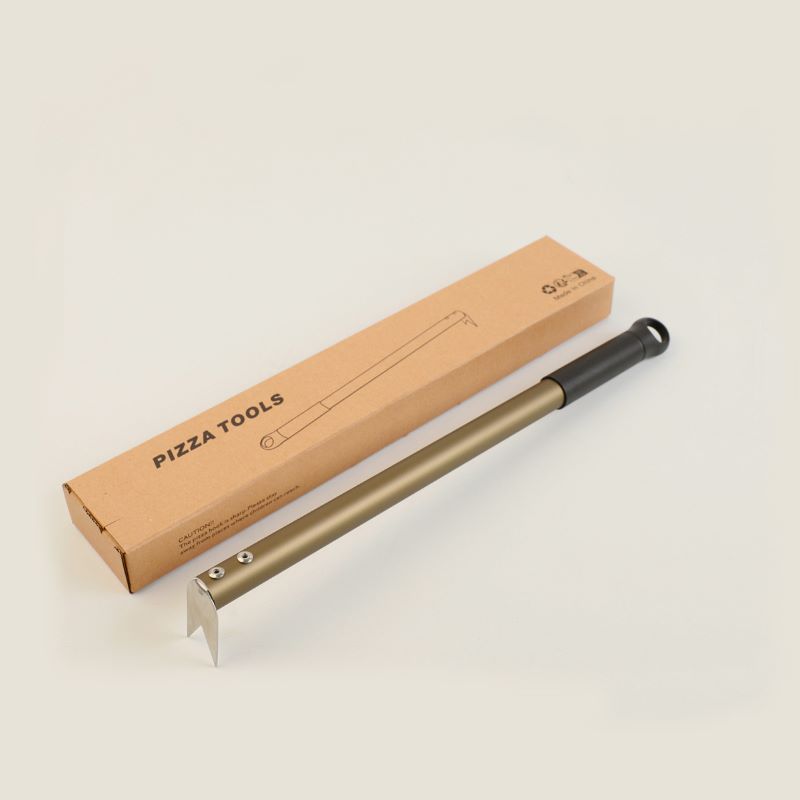 Pizza Fork Thép không gỉ Pizza Flipper Turner 43cm/16,9 inch tay cầm Pizza Fork For Pizza lònướng