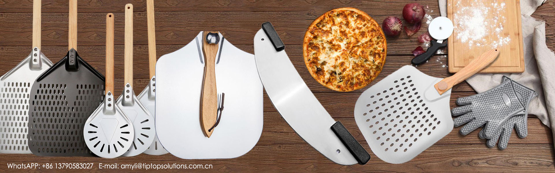 Pizza Peel, Pizza Cutter, Lònướng dụng cụ,TIPTOP SOLUTIONS CO.,LIMITED